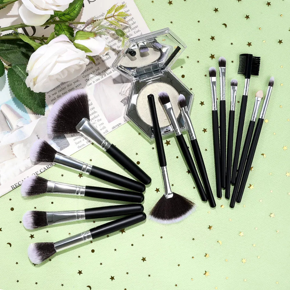 Premium Black 32 Brush Set