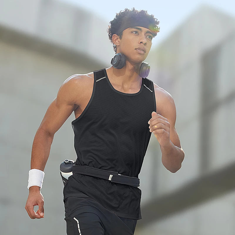 Sleeveless Athletic Fitness Training Vest