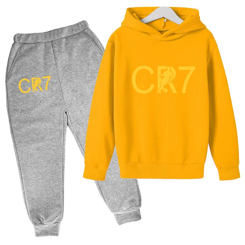 Cartoon Casual Kids Jogging Set