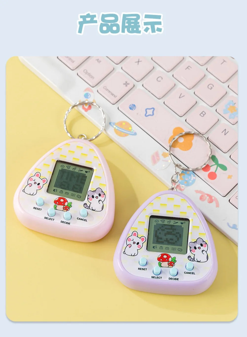 Electronic Pets Game Toys Virtual Tamagotchi in Russian Original German Spanish Polish Digital Animals Toys For Kids Child Pixel