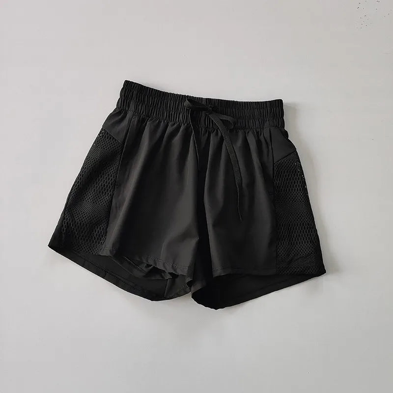 High Waist Yoga Training Shorts