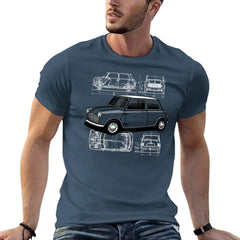 Vintage Rally Sketch Cotton Tee