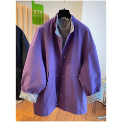 Casual Loose Windbreaker Trench Coat