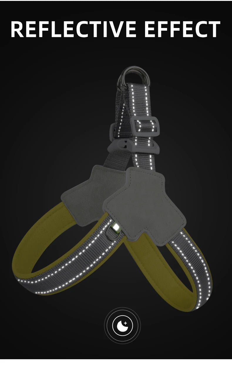 No-Pull Reflective Vest Harness