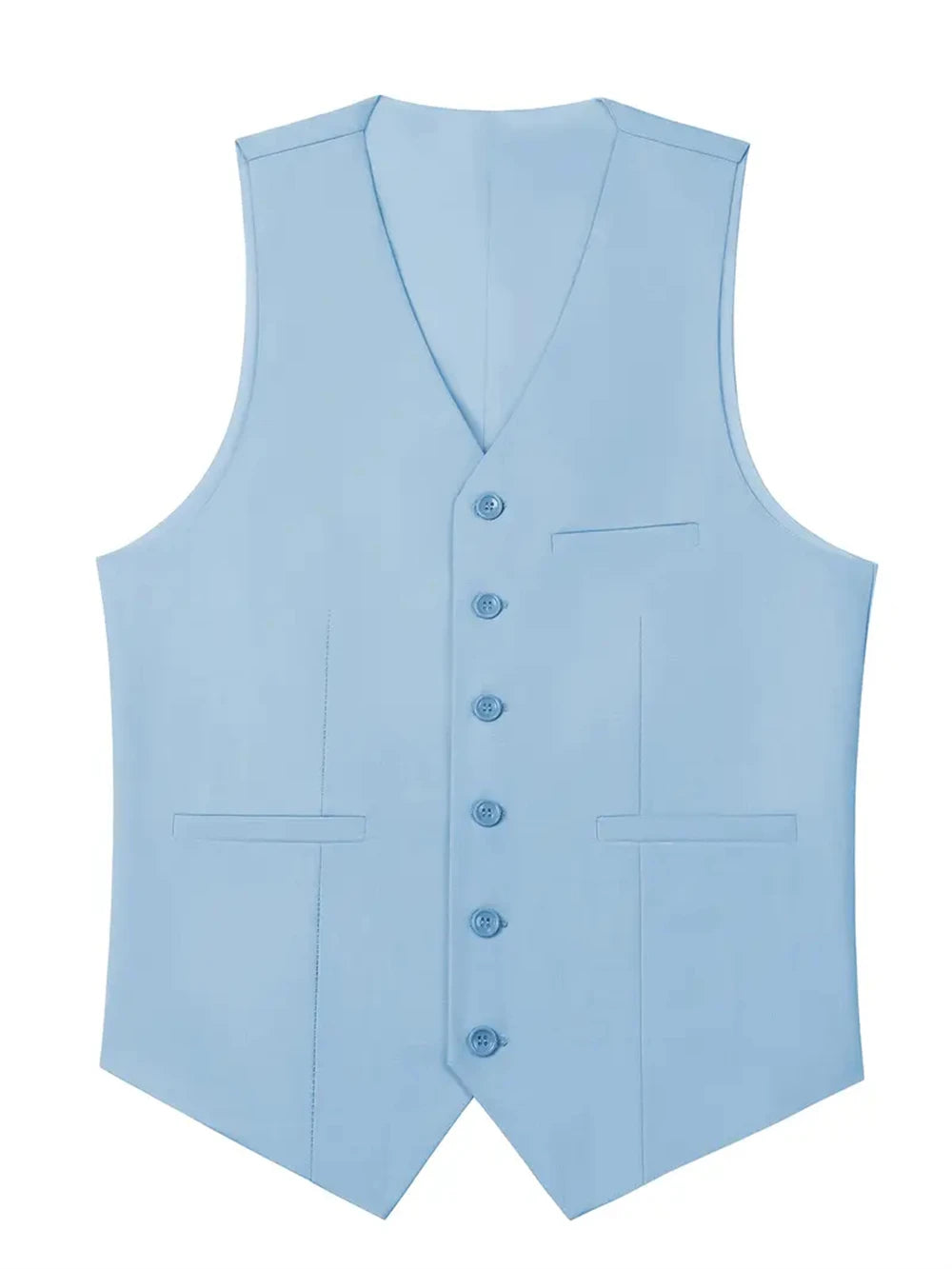 Notch Lapel Three-Piece Suit