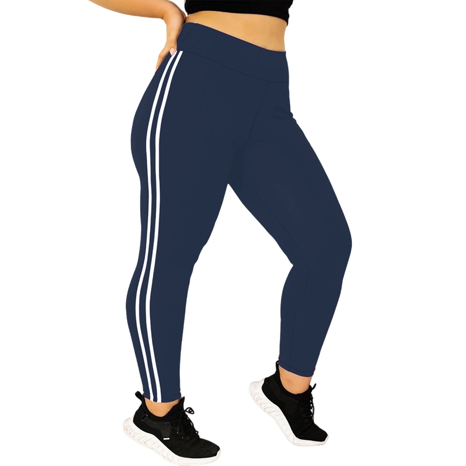 Women's Leggings Plus Size Sexy Solid Color Butt LiftingThermal High Waisted Slimming Shapewear Leggings Workout Pants Leggings
