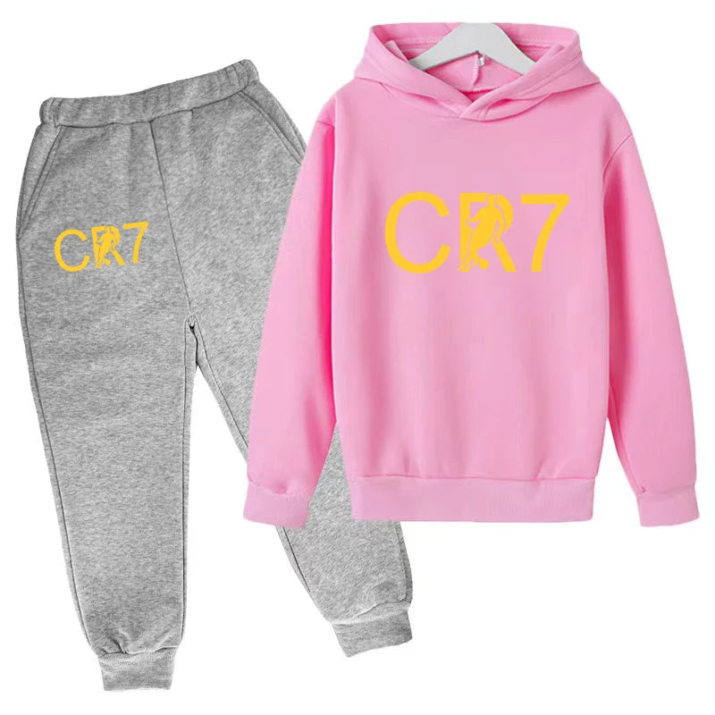 Cartoon Casual Kids Jogging Set