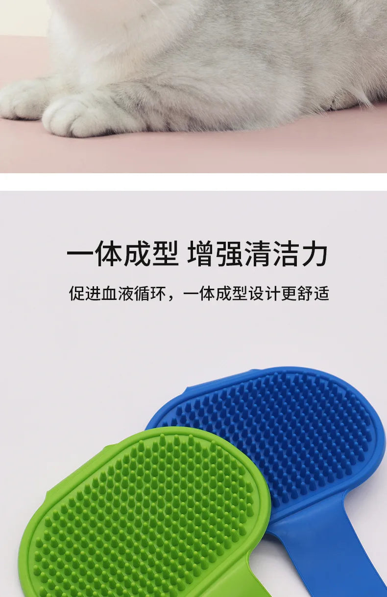 Silicone Massager Scratcher Comb Glove
