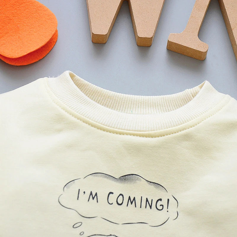 Baby Boy Hooded Cotton Set