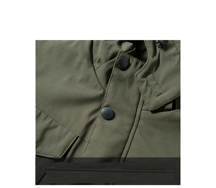Waterproof Hooded Tactical Field Jacket