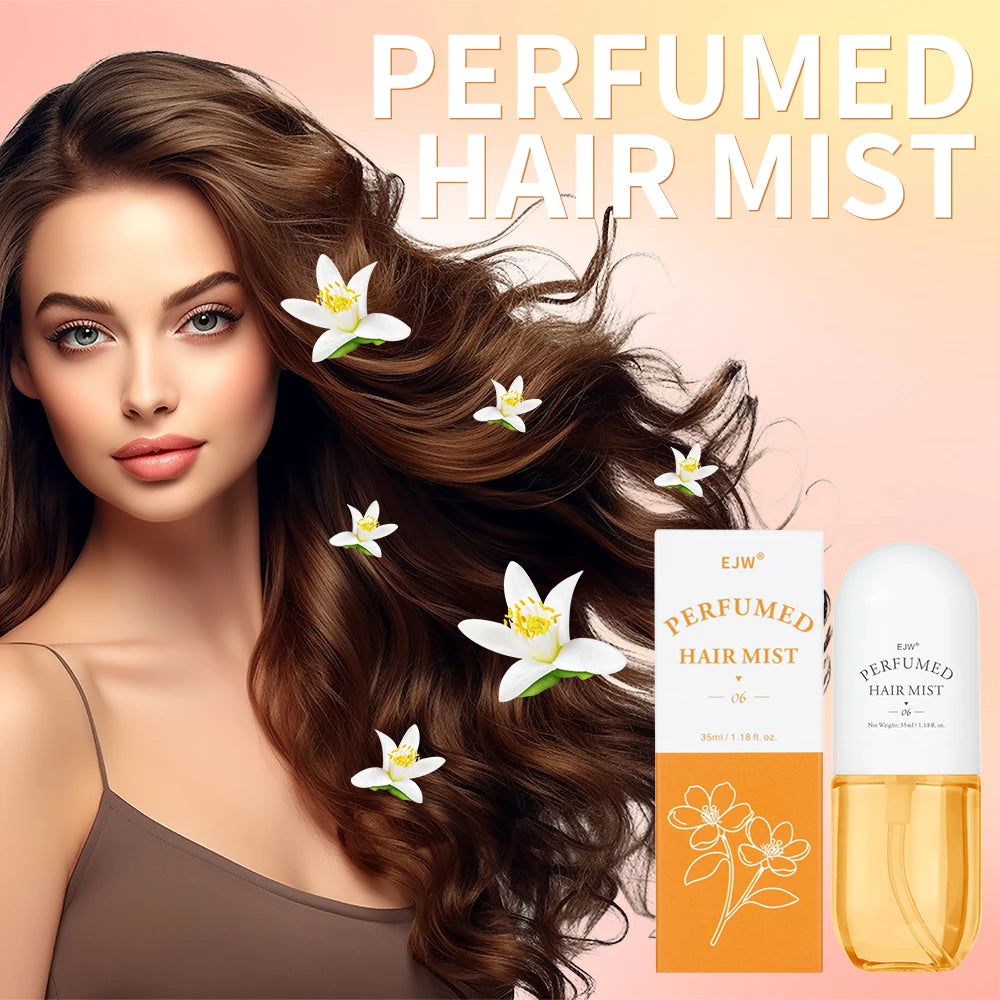 Hair Repair Perfume Hair Care Essential Oil: Deep Cleansing, Deep Care Hair Perfume Long-lasting Natural Fragrance Hair Spray.