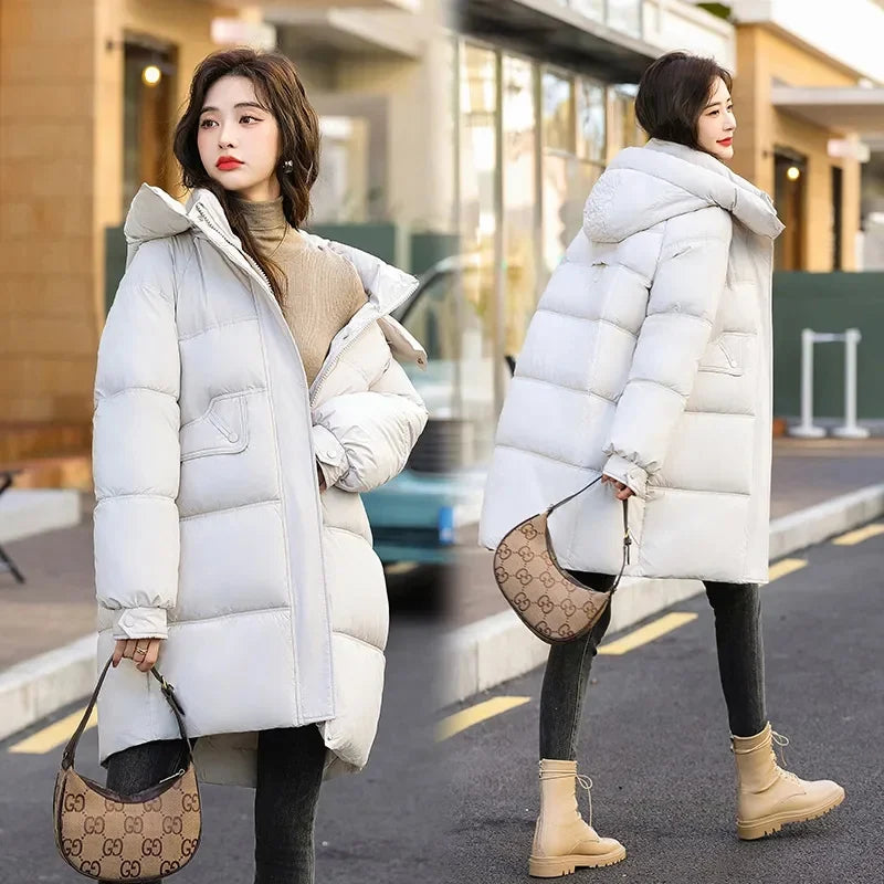 Warm Hooded Winter Padded Jacket