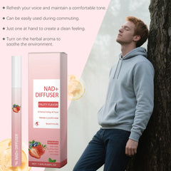 Herbal Energy Stick Aromatherapy Pen - Boost Focus, Relieve Fatigue, Improve Vitality & Breathing NAD+ Diffuser Relax Energy Pen