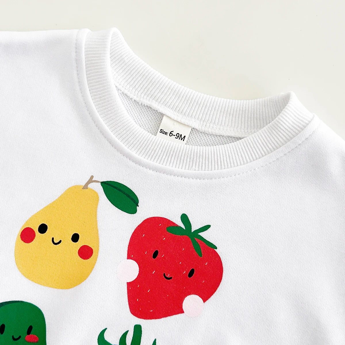 Fruit Print Baby Outfit Set