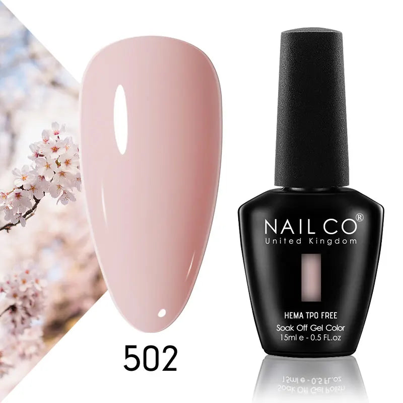 NAILCO 15ml Nail Gel Polish Semi Permanent UV Varnish Nails Art Gel Vernis Manicure TOP BASE Nails Products Supplies Equipment