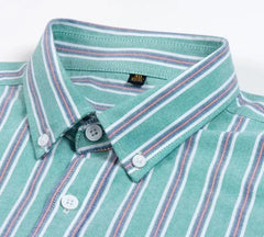 Oversized Cotton Oxford Short Shirt