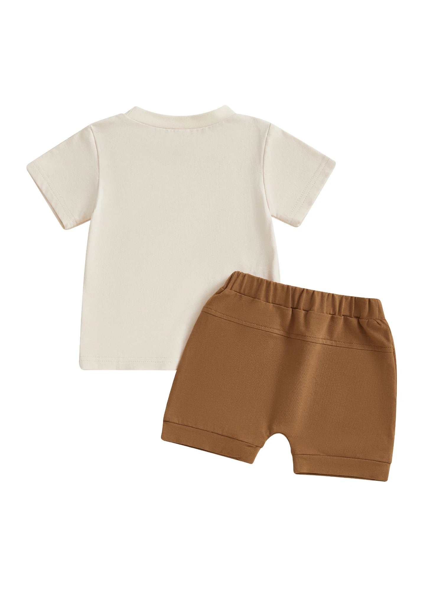 Toddler Cartoon Summer Outfit Set