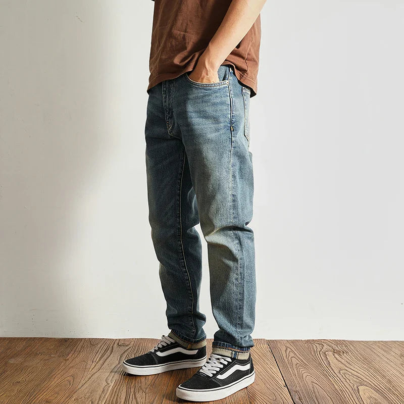 oz Red Denim Jeans for