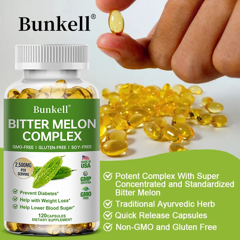 Organic Bitter Melon Extract Capsules
