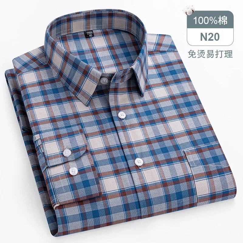 Oversized Cotton Oxford Business Shirt