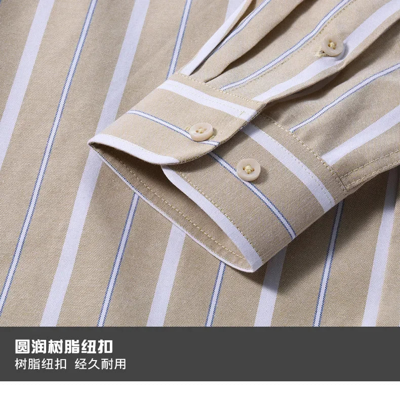 Oversized Cotton Oxford Business Shirt