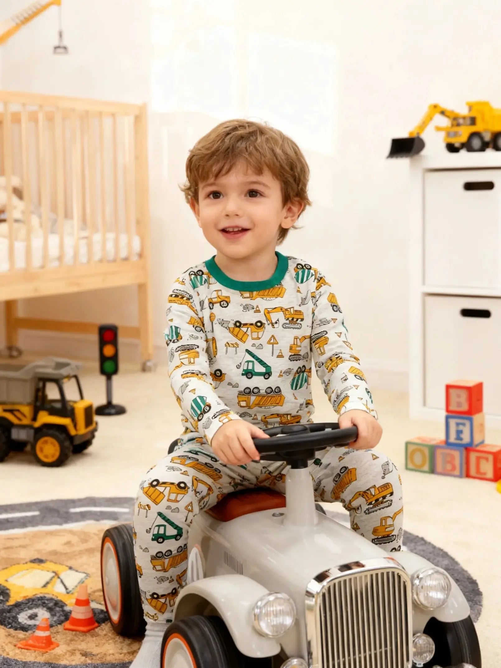 Playful Cotton Boys Pajama Set