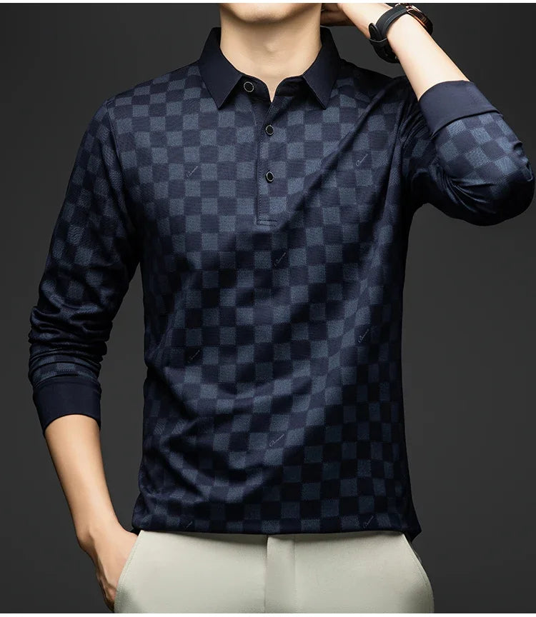 Autumn Plaid Polo Essential