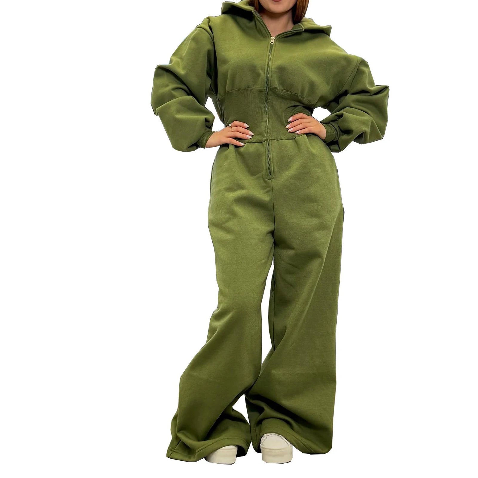 Casual Hooded Winter Jumpsuit