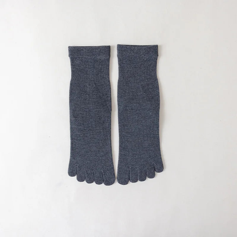 Breathable Cotton Toe Sports Socks