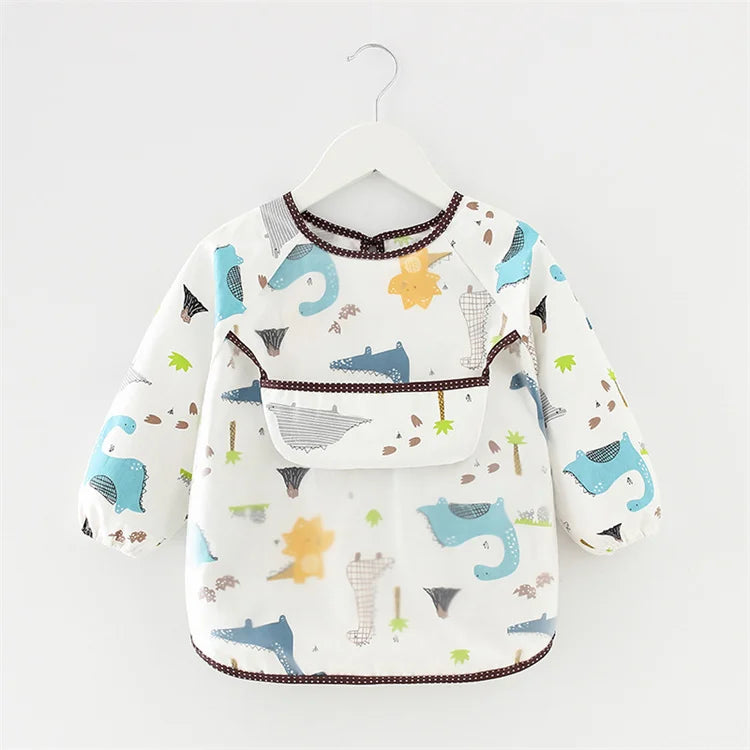 Waterproof Long Sleeve Baby Bib