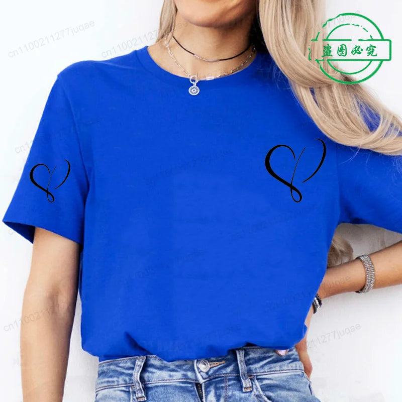 Red Heart Graphic Casual Tee