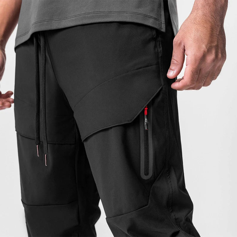 Men's Joggers Fitness Sweatpants Slim Fit Training Exercise Gym Jogging Track Marathon Loose Fit Rigorer Coordinated Sportswear