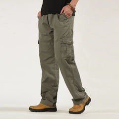 Multi Pocket Casual Cotton Overalls