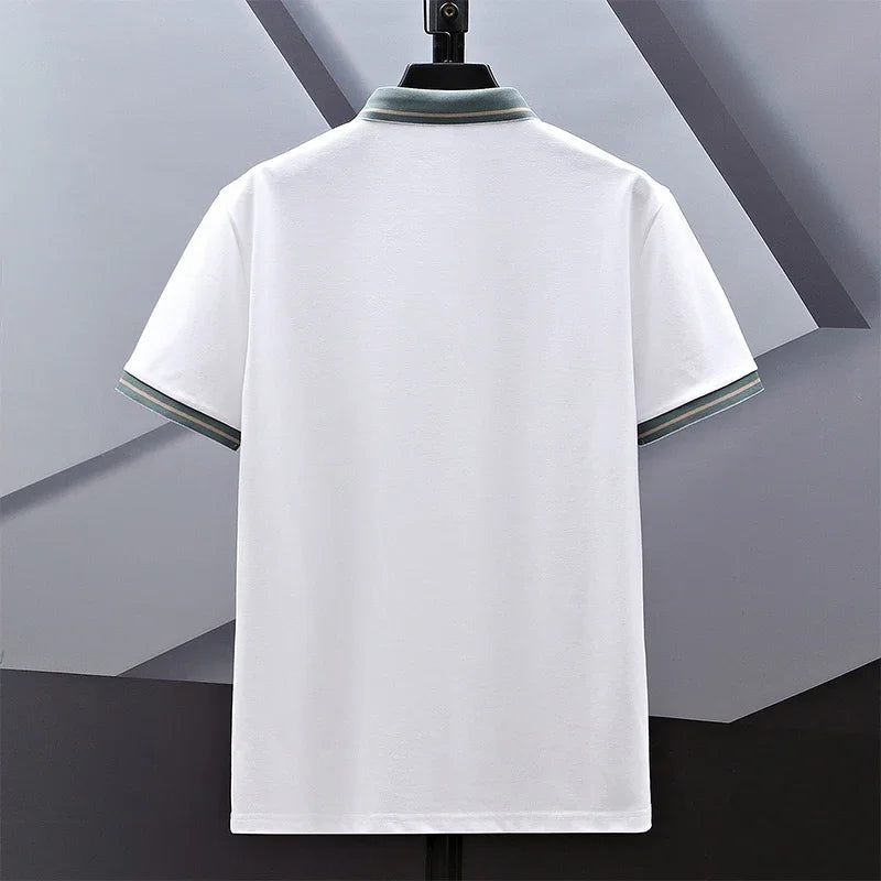 Loose Plus Size Cotton Polo