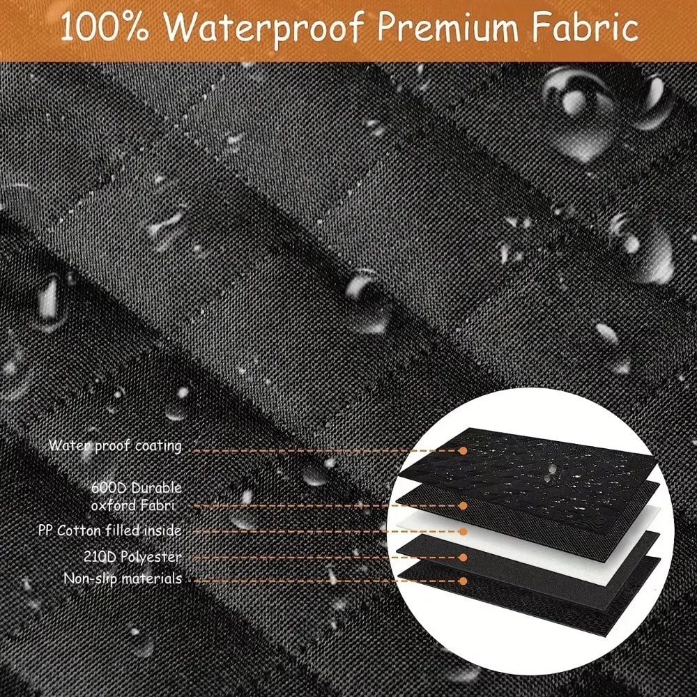 Trunk Cargo Liner for Pet,Thicken Oxford Cloth Trunk Carpet,Waterproof Anti Slip Wear-Resistant Cushion for Dog