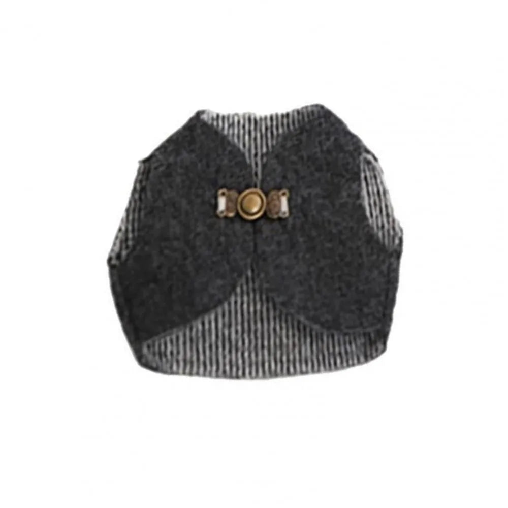 Retro Buckle Small Pet Jacket