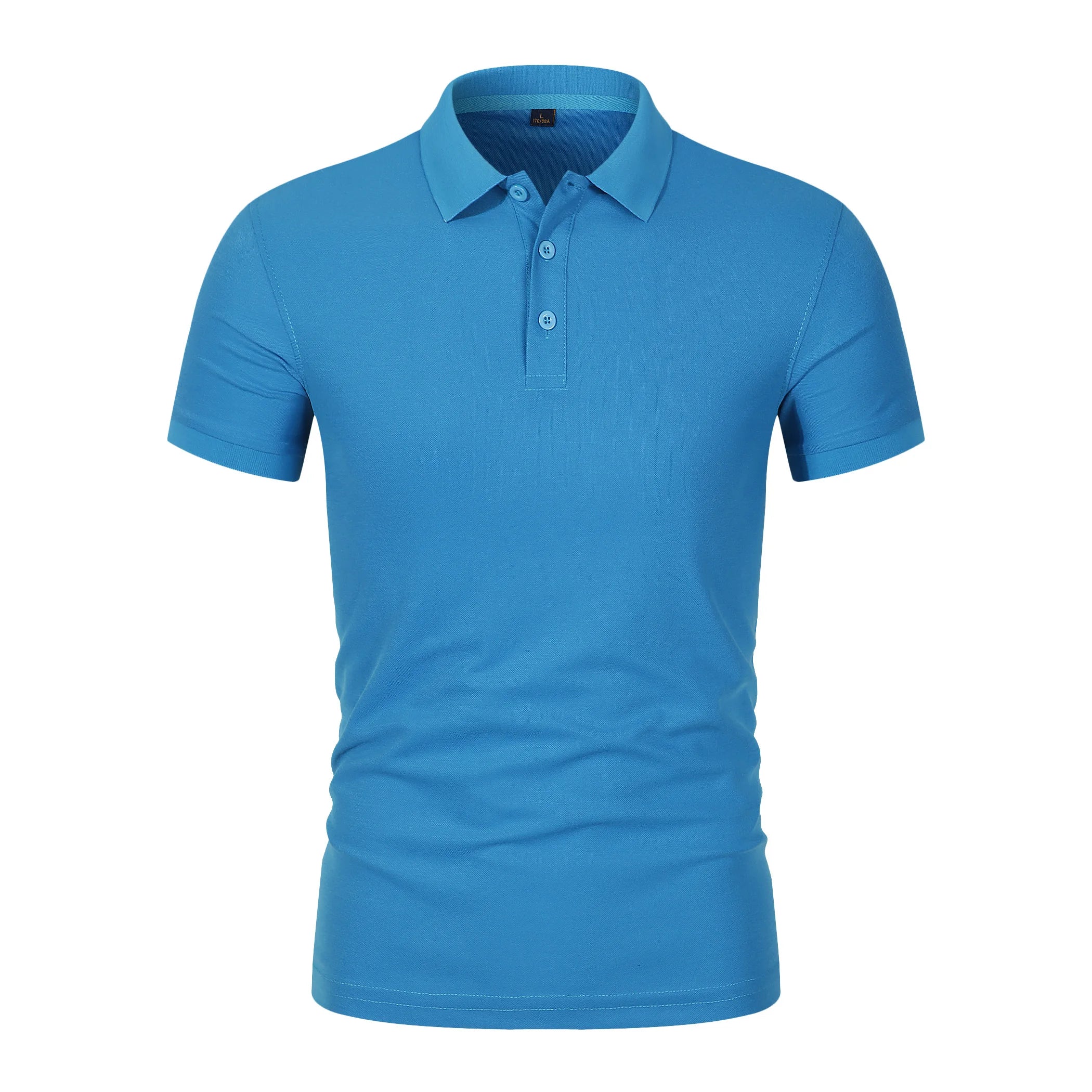 2025 Hot Sale Men's Summer Casual Breathable Comfortable Polo Shirt Men's Solid Color High Quality Short Sleeve T-Shirt ﻿