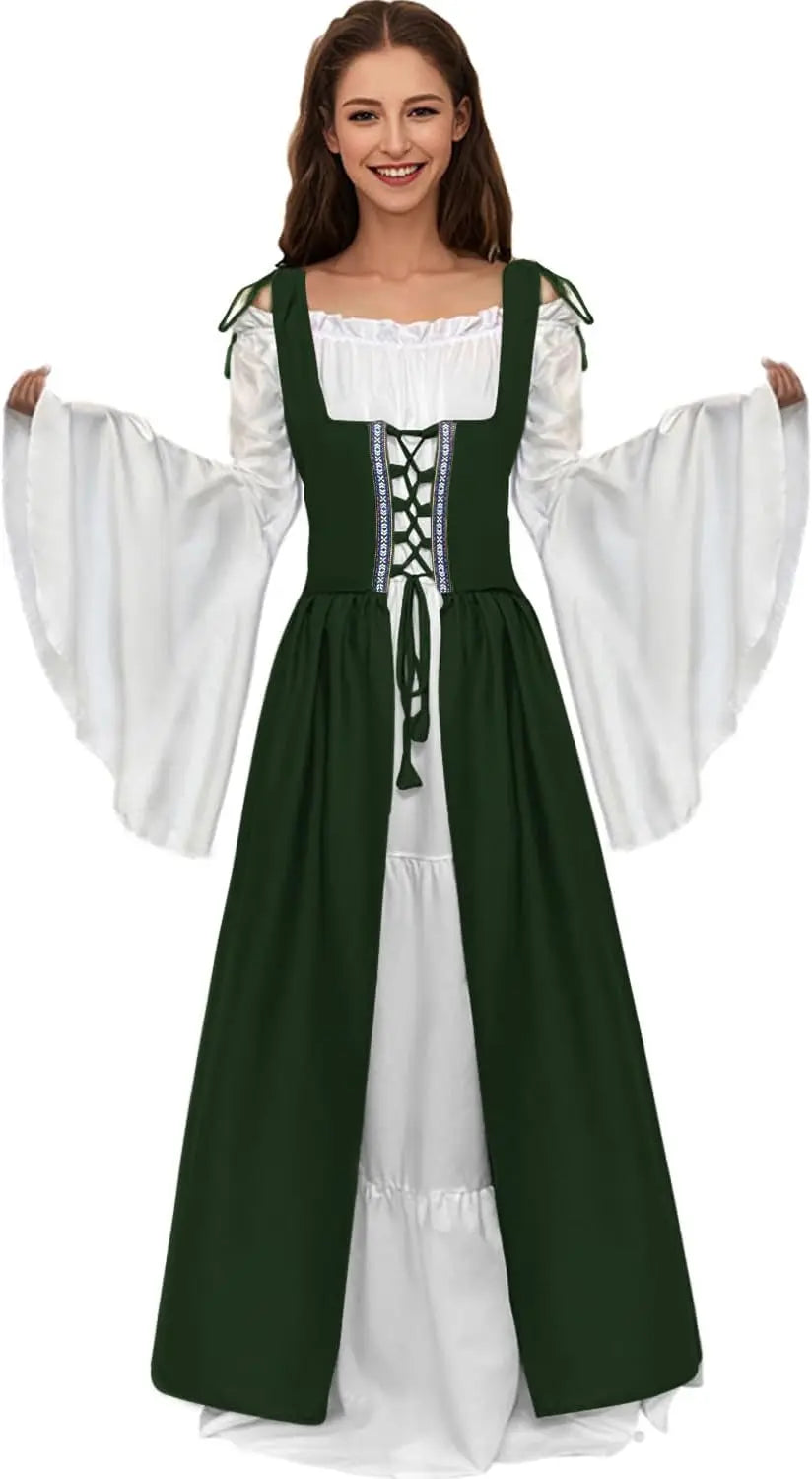 Medieval Renaissance Goddess Costume Dress
