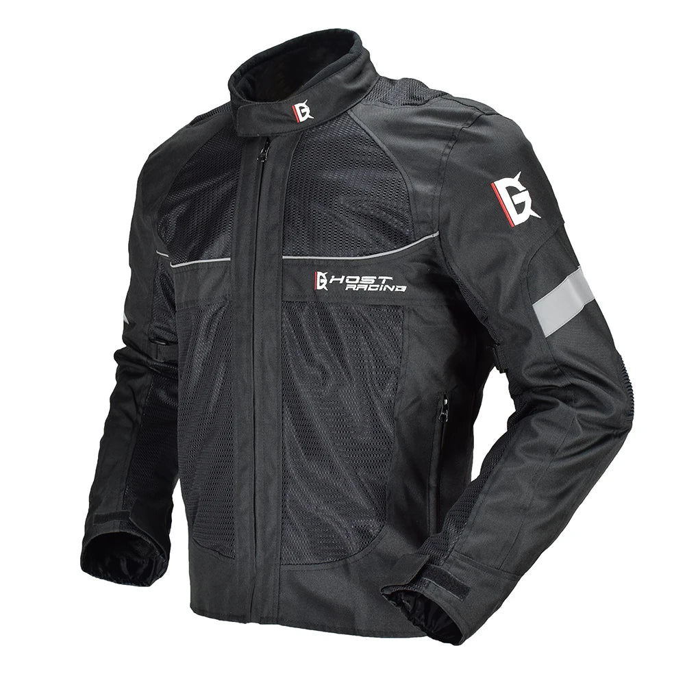 Reflective Protective Riding Jacket