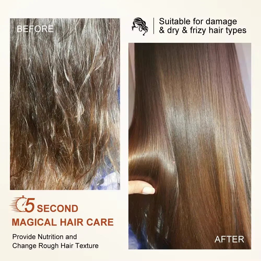 Caviar Keratin Hair Mask 5 Seconds Repair Damaged Frizzy Hairs Soft Smooth Shiny Nutrition Deep Moisturize Nourishing Hair Care