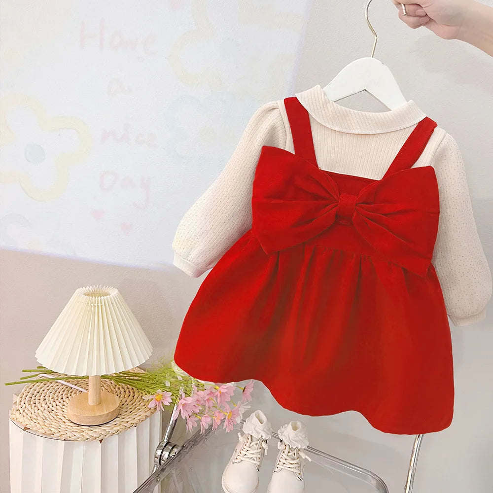 Plush Princess Dress Set for Girls