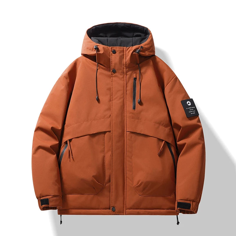 Thick Hooded Hiking Jacket