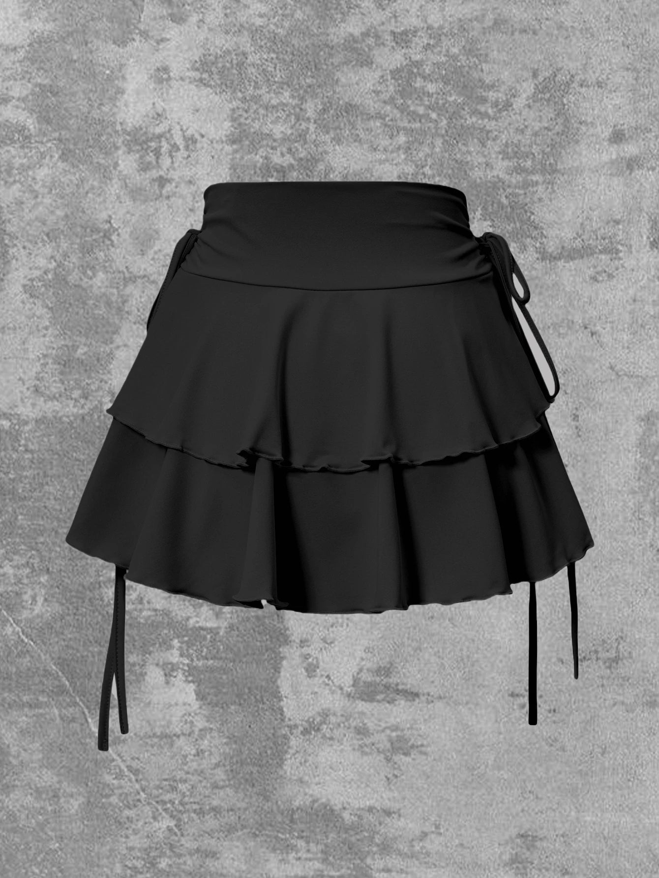 Modern High Waist Mini Skirt