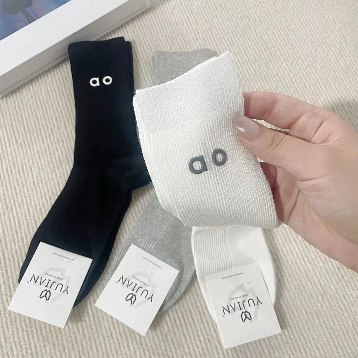 Classic Letter Sport Socks
