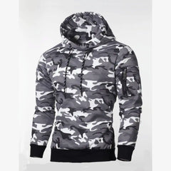 Outdoor Casual Tracksuits Mens Hoodies Military Army Tactical Combat Hoody Pullover Tops Camouflage Hunting Fishing Sweatshirts