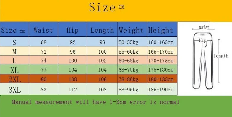2025 Men's joggers, casual trousers, men's sportswear, trousers, shorts, tight trousers, black gym pants, running trousers