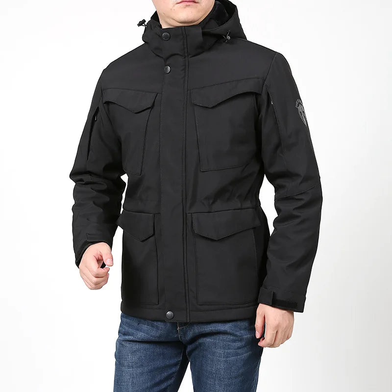 Waterproof Hooded Tactical Field Jacket