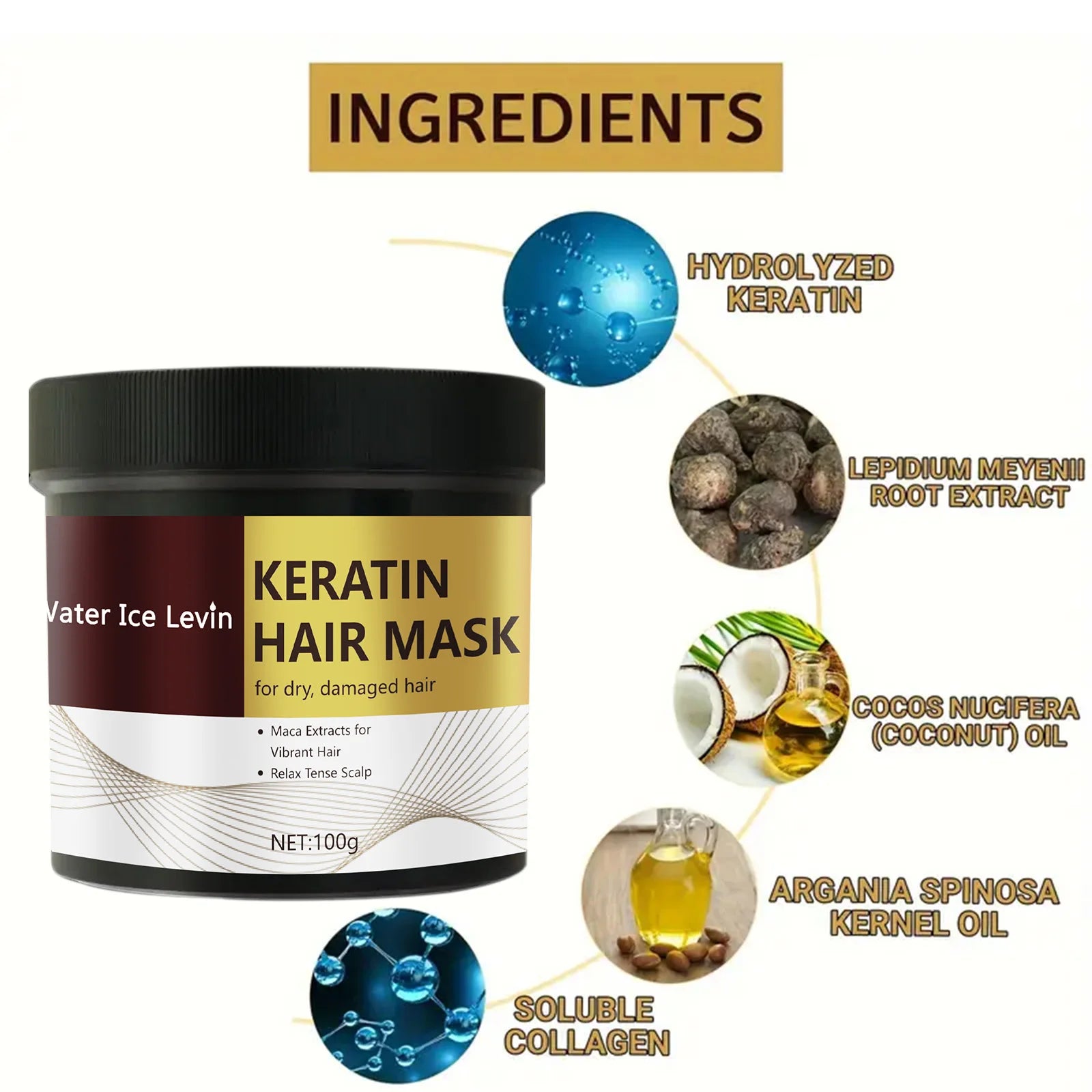 Keratin Deep Repair Hair Mask