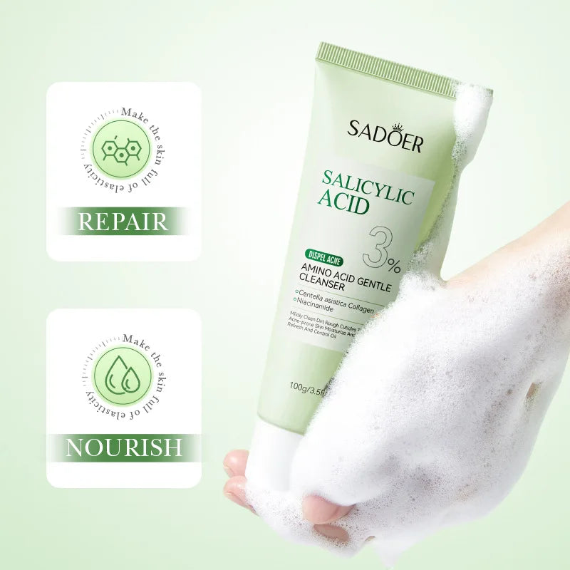 Salicylic Foam Facial Cleanser Wash