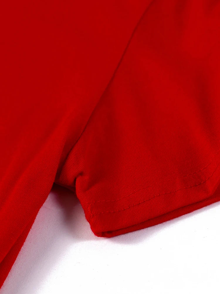 Streetwear Cartoon Print Women Tee